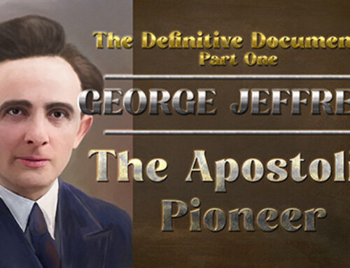 Definitive Documentary on George Jeffreys Part On- The Formative Years